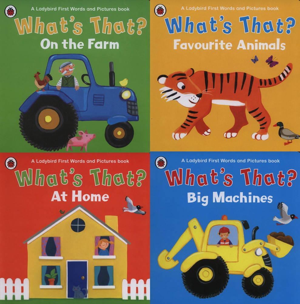 What`s That? Collection. 4-board book pack
