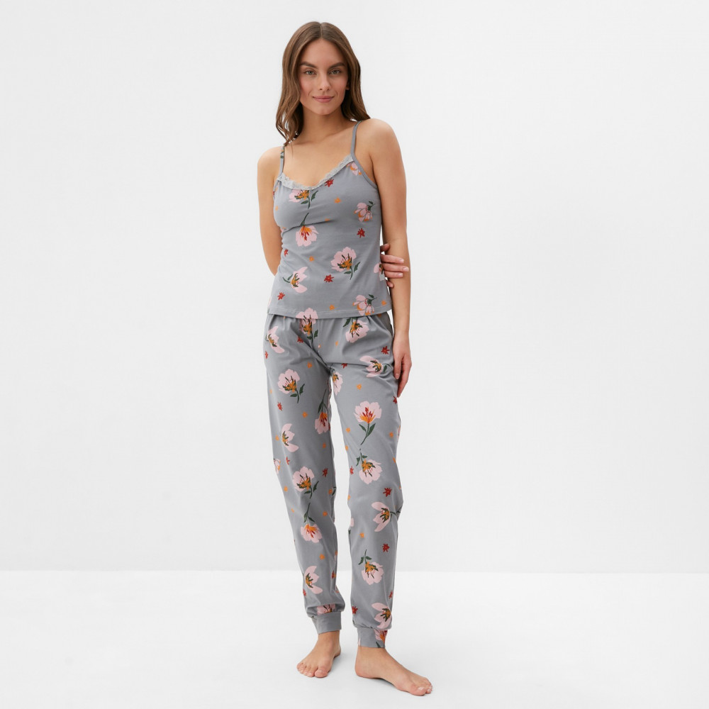 Пижама женская | Цветы | KAFTAN