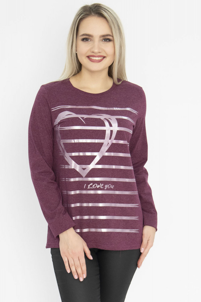 Лонгслив женский «Любовь» | MARGO