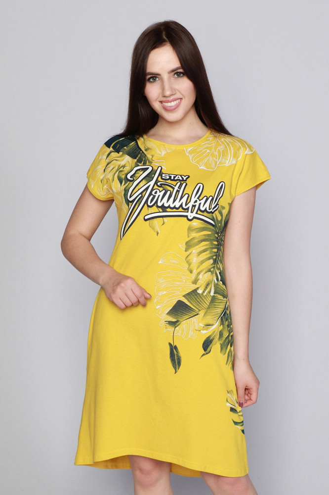 Платье женское «Монстеры» | MARGO