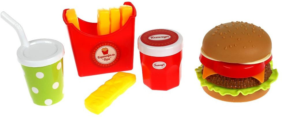 Набор игровой «Фастфуд» | Готовим вместе с мамой! | Играем вместе
