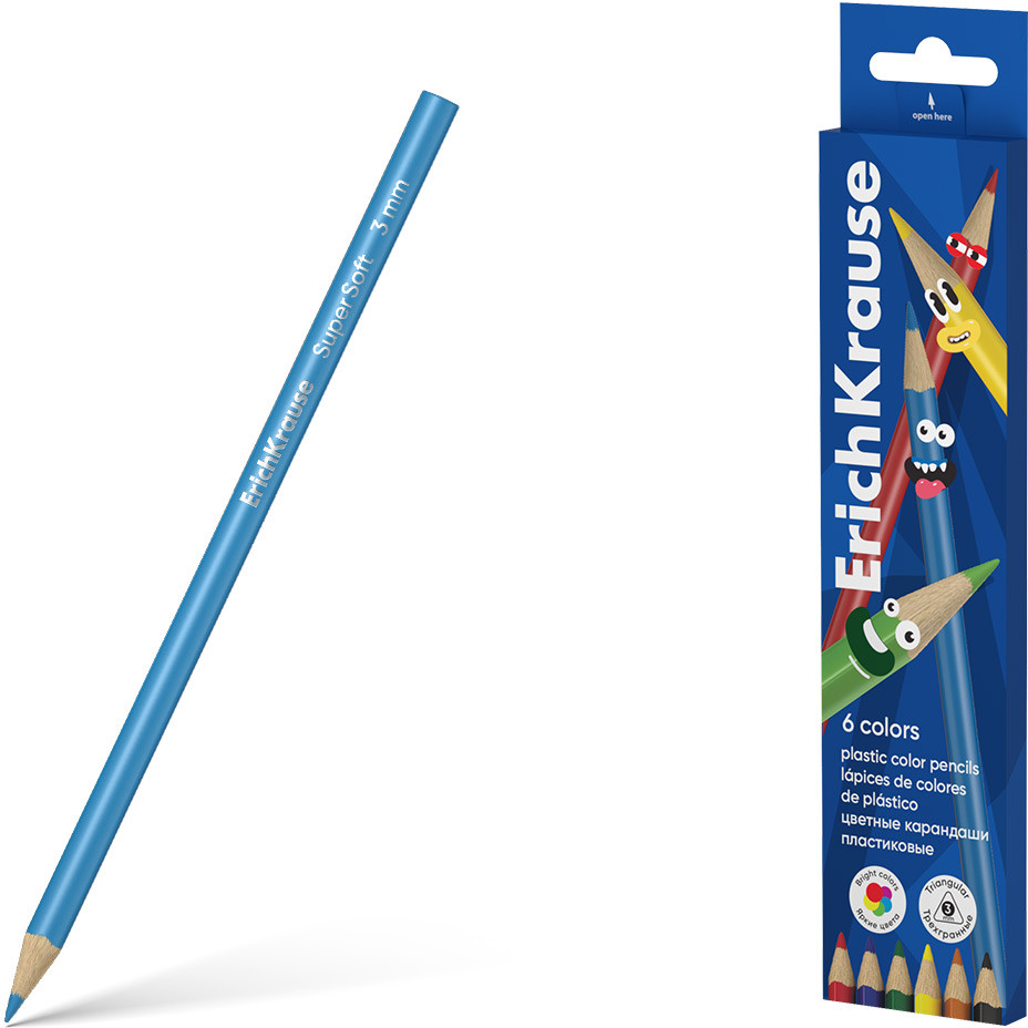 Набор карандашей цветных | Color Friends | Erich Krause