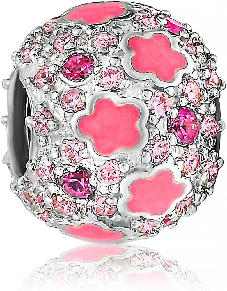 Шарм из серебра с эмалью | Lucente Silver