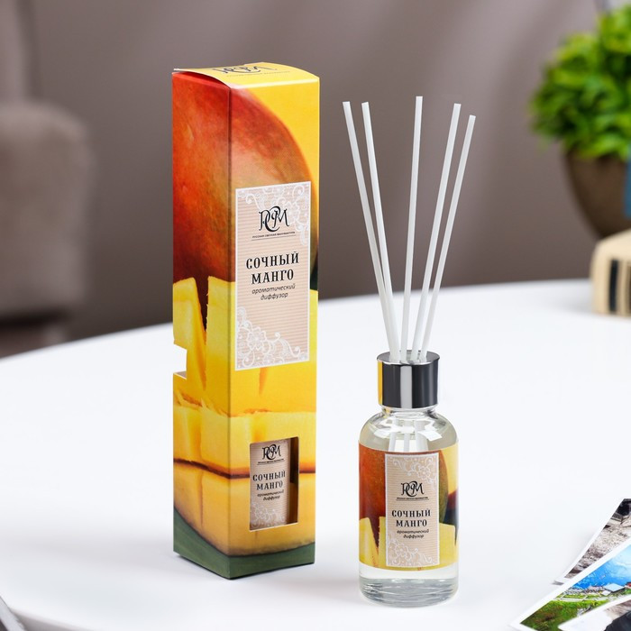 Диффузор ароматический «Сочное манго» | Русская свечная мануфактура