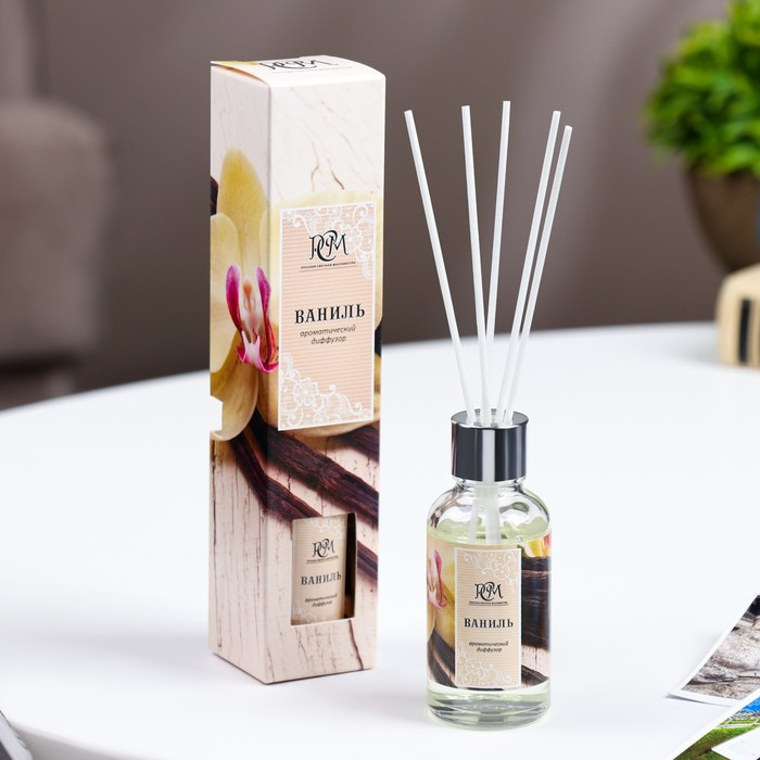 Диффузор ароматический «Ваниль» | Русская свечная мануфактура