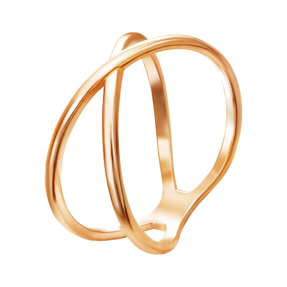 Кольцо из золочёного серебра | Lucente Silver