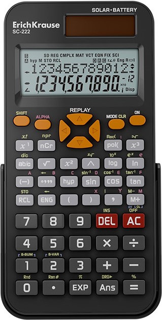 Калькулятор научный SC-222 | Classic | Erich Krause