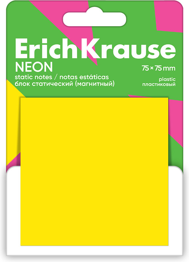 Блок для записей магнитный | Neon | Erich Krause
