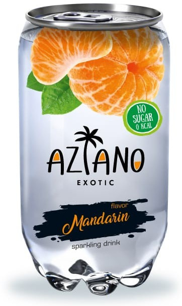 Газированный напиток со вкусом мандарина | Aziano