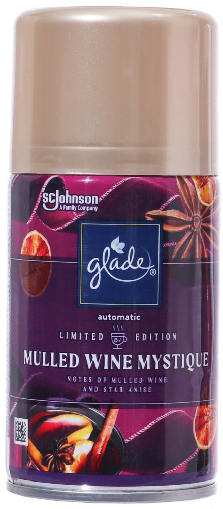 Баллон сменный для автоматических систем «Mulled wine mystique» | TrueScent Technology | Glade