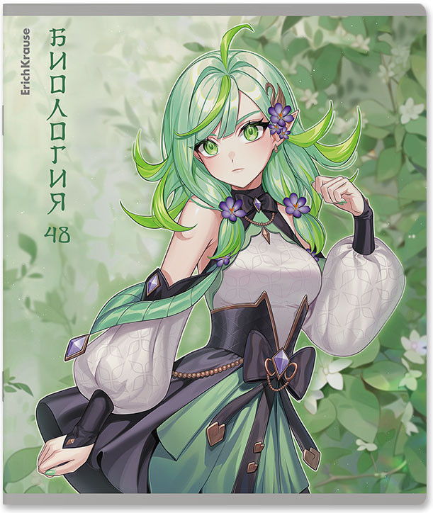 Тетрадь ученическая «Биология» | Manga | Erich Krause