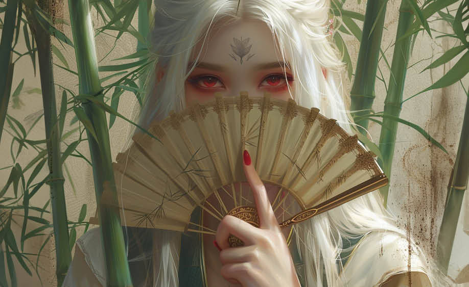 Кардхолдер «Маньхуа. Принцесса с веером» | Маньхуа. Лучшее для поклонников китайских новелл