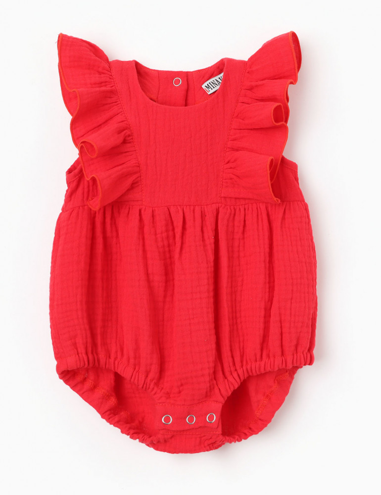 Боди с рюшами для девочек | Cotton collection Baby | MINAKU