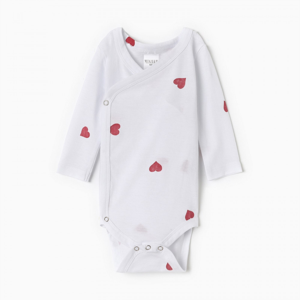 Боди для девочек | Сердца | MINAKU