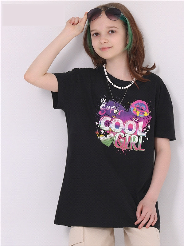 Футболка для девочек | Взрослые дети | Апрель