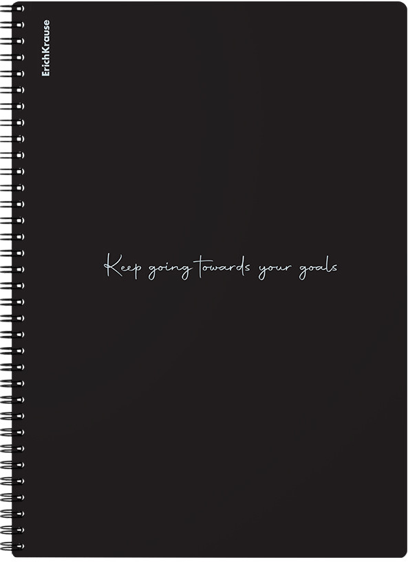 Тетрадь общая с пластиковой обложкой «Words» | Classic | Erich Krause