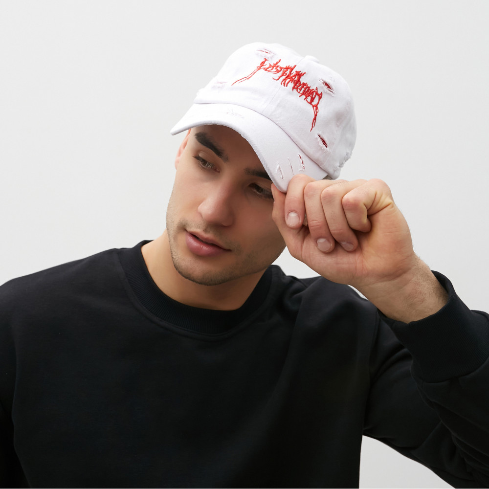 Бейсболка с порезами мужская | Beachwear | MINAKU