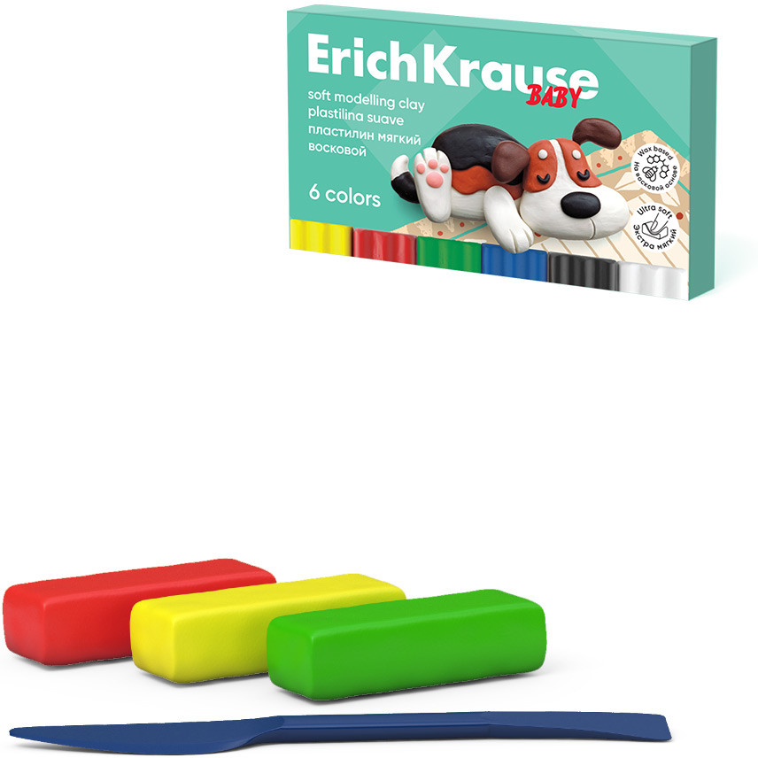 Пластилин мягкий | Baby | Erich Krause