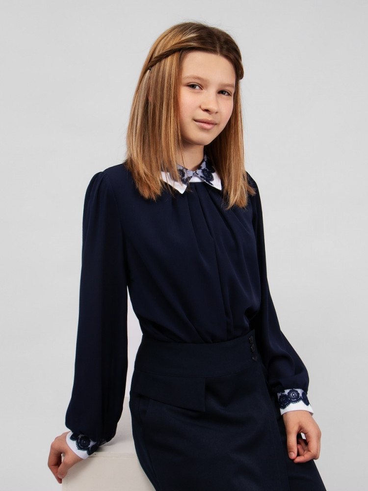 Блузка для девочек | School collection | Соль&Перец