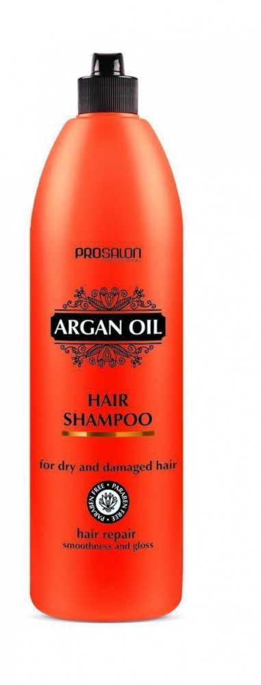 Шампунь для восстановления сухих и поврежденных волос с аргановым маслом | Prosalon