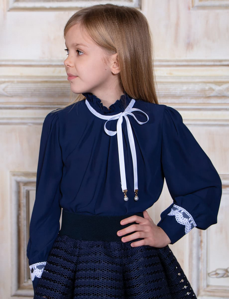 Блузка для девочек | School collection | Соль&Перец