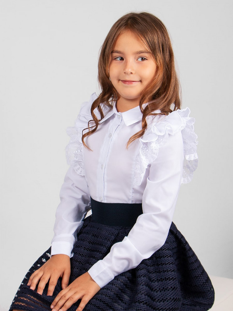 Блузка для девочек | School collection | Соль&Перец