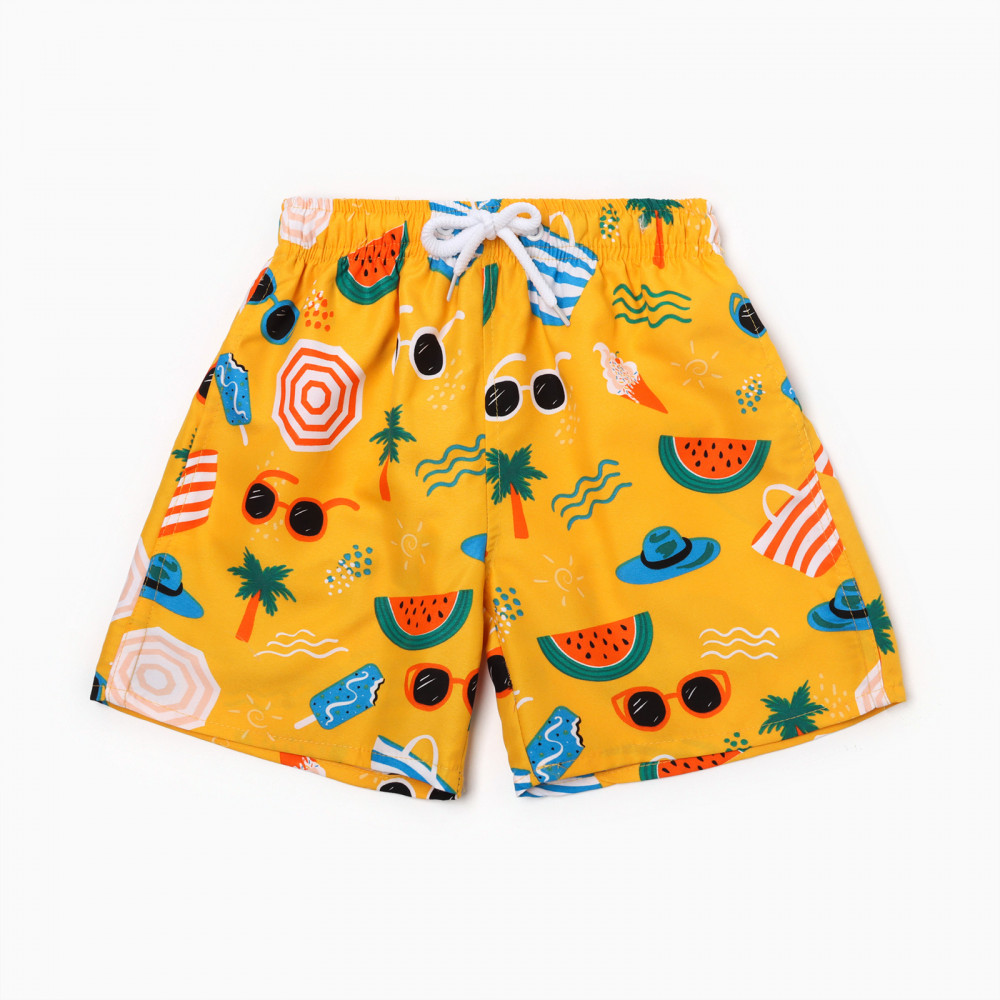 Плавки-шорты купальные для мальчиков «Пляж» | MINAKU