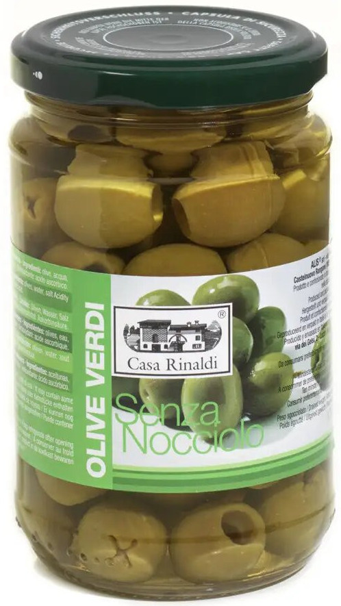 Оливки консервированные без косточки «Olive Verdi» | Casa Rinaldi