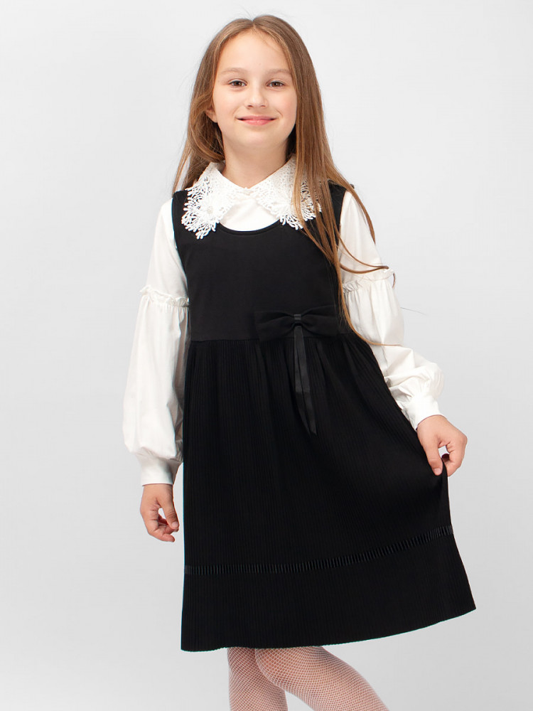 Сарафан для девочек | School collection | Соль&Перец