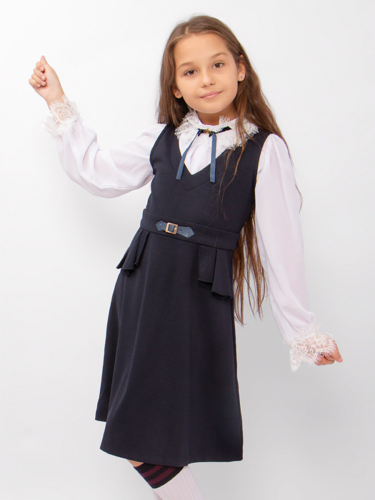 Сарафан для девочек | School collection | Соль&Перец