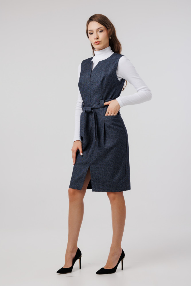 Сарафан женский на молнии | Sens Fashion