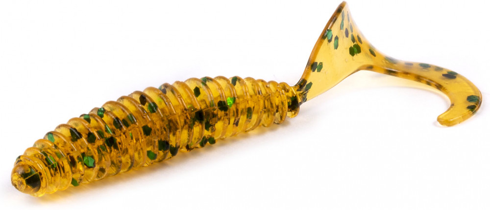 Слаги съедобные искусственные «Ultraworm Curly» | Pro Series | Lucky John