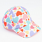 Кепка детская «Сердца»