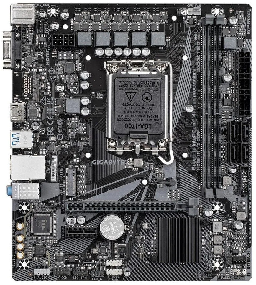 Материнская плата H610M H V3 DDR4 | Gigabyte