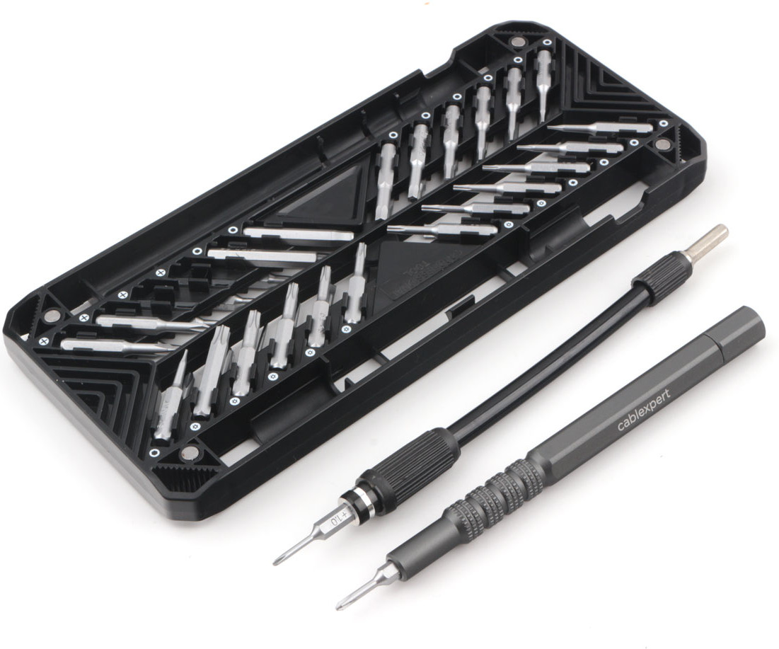 Отвертка с набором бит TK-SD-11R | Cablexpert