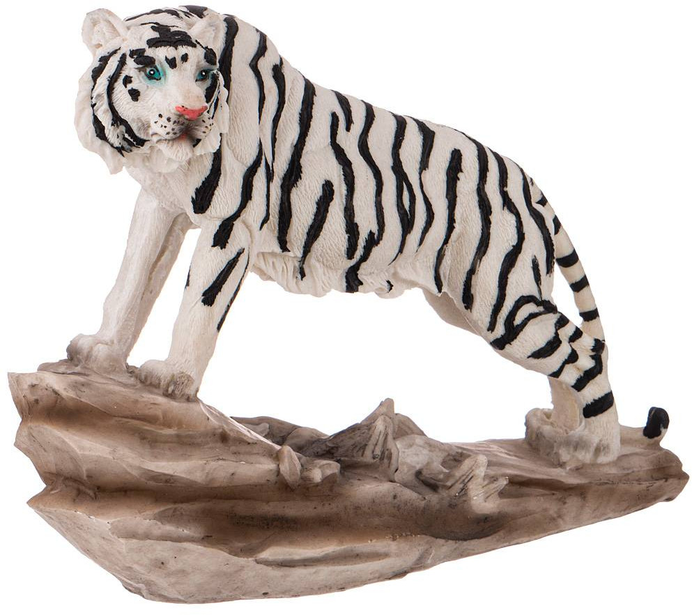 Фигурка декоративная «Белый тигр» | Анималистика | Lefard