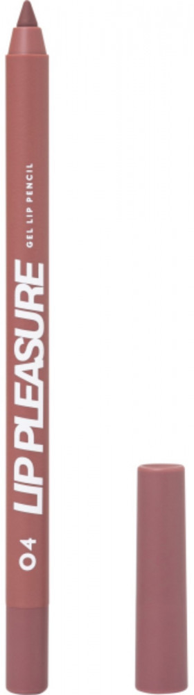 Карандаш для губ «Lip Pleasure», тон 04 Daring холодный коричневый | Love Generation