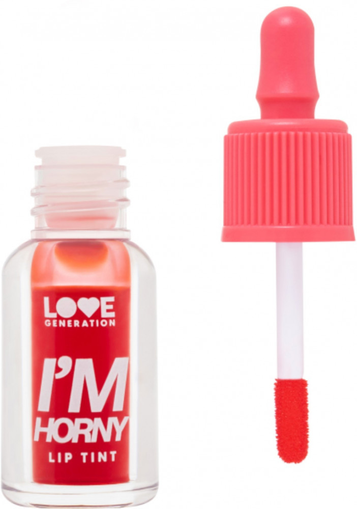 Тинт для губ «I’m Horny», тон 01 Touch me красный | Love Generation