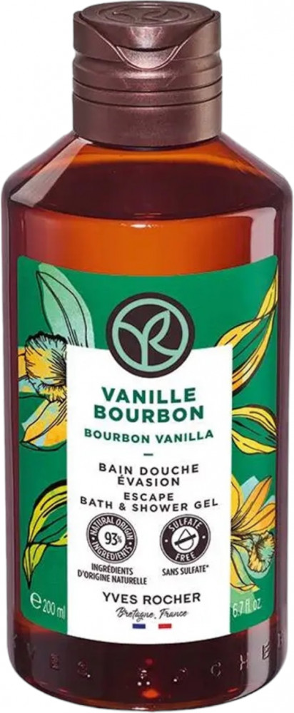 Гель для душа «Бурбонская Ваниль» | Yves Rocher