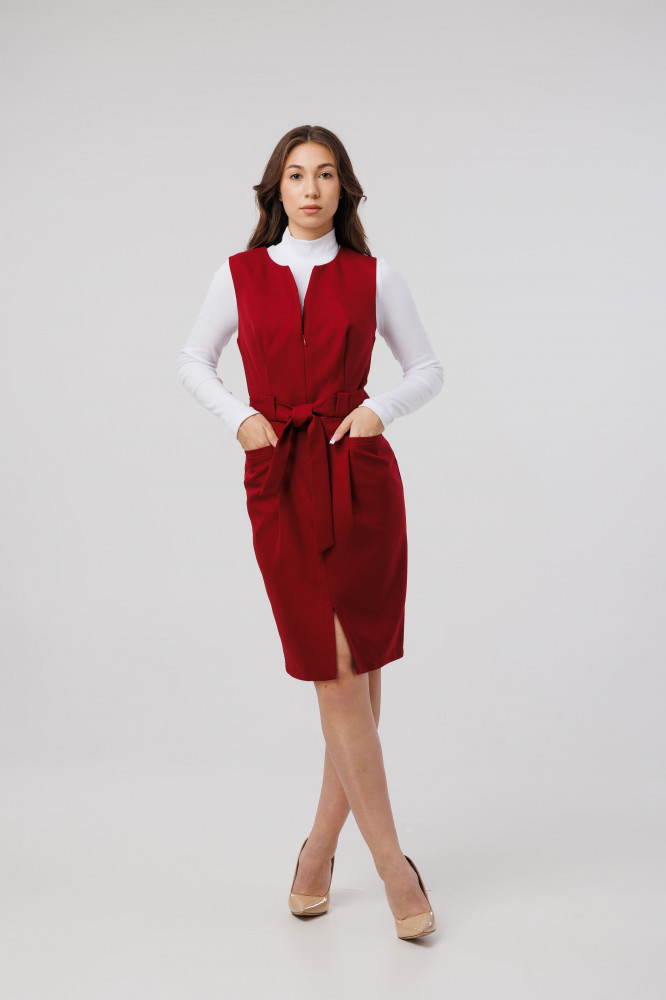 Сарафан женский на молнии | Sens Fashion