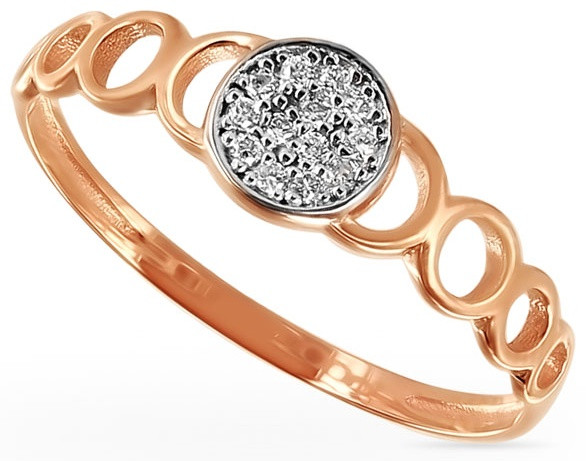 Кольцо из золота с бриллиантами | Алтын