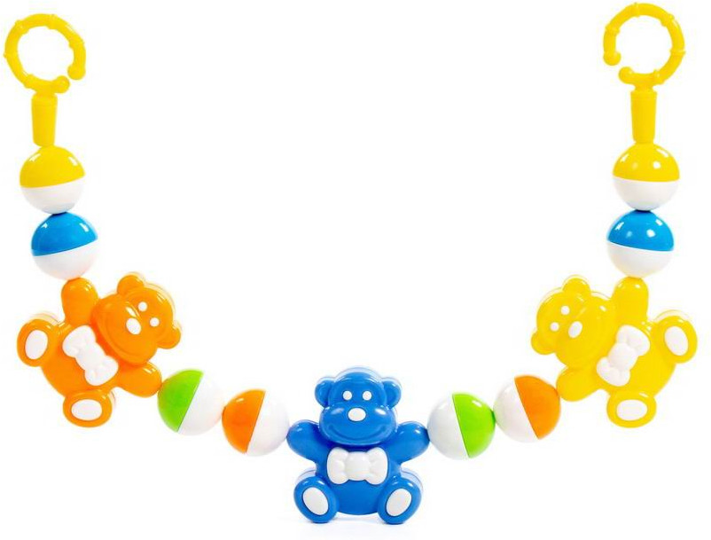 Погремушка-подвеска «Смешные обезьянки» | Полесье