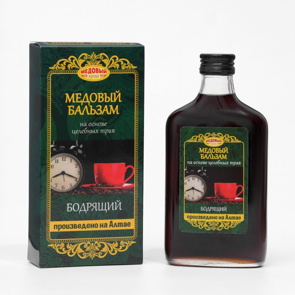 Бальзам медовый «Бодрящий» | Медовый край