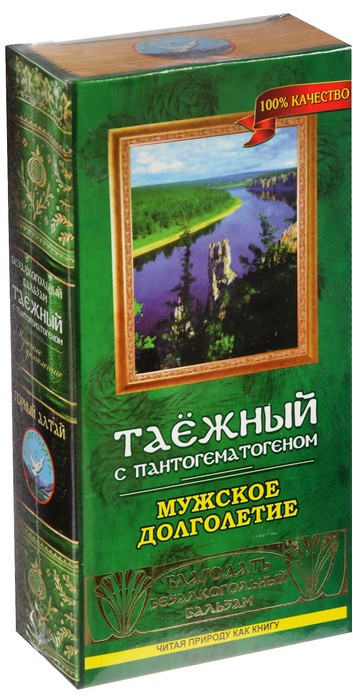 Бальзам с пантогематогеном «Таёжный» | Благодать с Алтая