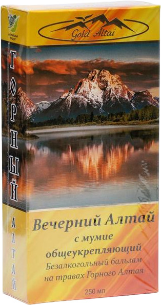 Бальзам с мумиё «Вечерний Алтай» | Gold Altai
