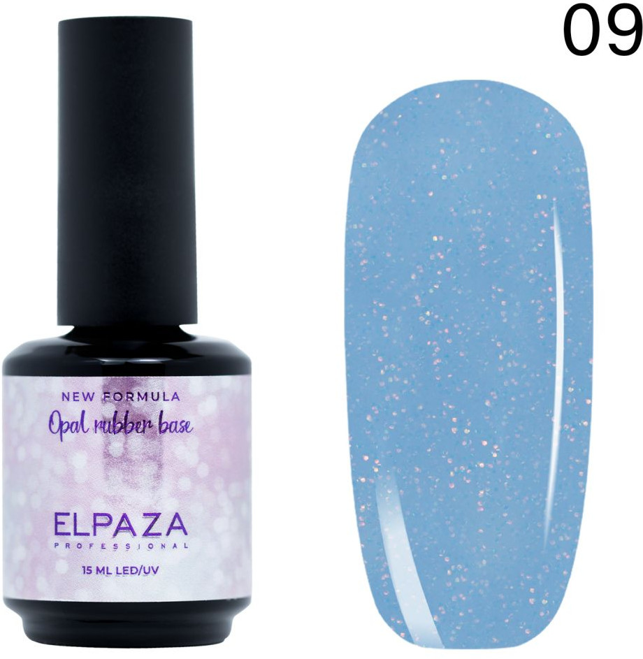 Покрытие базовое камуфлирующее каучуковое, оттенок 09 Opal | Opal | Elpaza Professional