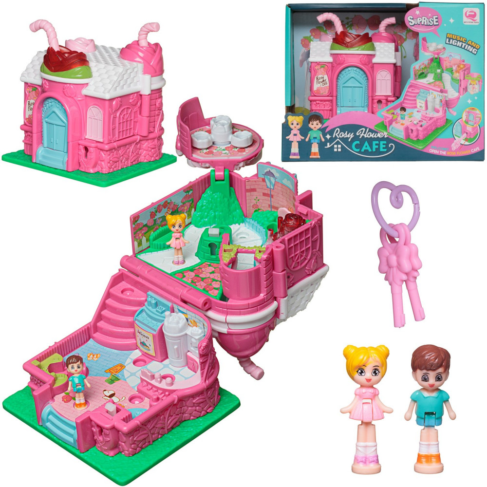 Кукольный дом-трансформер «Кафе» | Junfa Toys