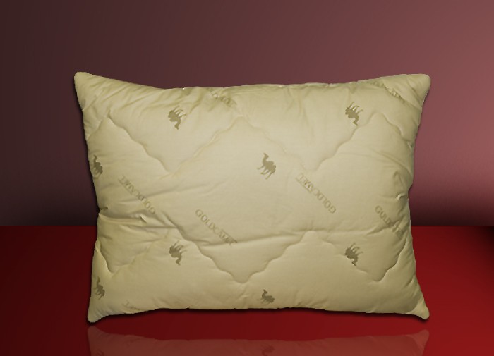 Подушка «Верблюжка» (арт. pds002-50, 50х68 см, шерсть верблюжья) | ТекстильГрупп