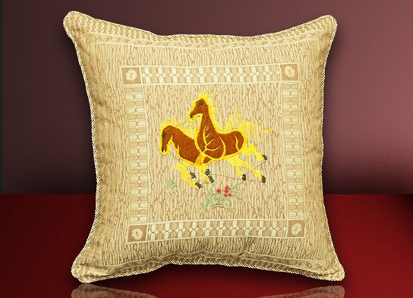 Наволочка декоративная (арт. pd168-3, хлопок, размер 45х45) | ТекстильГрупп