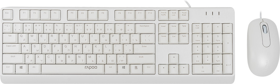 Набор проводной X130PRO White | Rapoo